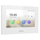 HIKVISION DS-KH6320-WTE1-W IP video-kaputelefon beltéri egység; 7" LCD kijelző; 1024x600 felbontás;