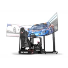 TRAK RACER MS-FM-SIN-TR2-FM Szimulátor kiegészítő - Freestanding Triple Monitor Stand with Extra Leg