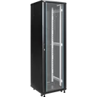 PULSAR RS4266 19" 42U 600x600 álló rack szekrény; lapraszerelt; fekete