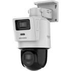HIKVISION DS-2SE2C200MWG-E/12 (2.8/8mm) TandemVu IP dual PT kamera; 2 MP+2 MP; IR/láthatófény; beépí