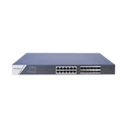 HIKVISION DS-3E0524TF (B) 24 portos Gbit switch; 12 RJ45 + 12 SFP port; nem menedzselhető