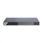 HIKVISION DS-3E1528-SI-24T4F 28 portos Gbit switch; 24 RJ45 + 4 SFP uplink port; smart menedzselhető