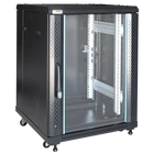 PULSAR ZRS1566 19" 15U 600x600 álló rack szekrény; készre szerelt; fekete