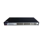 HIKVISION DS-3E2528P(B) 28 portos gigabit PoE switch ; 24 PoE + 4 kombinált uplink port; teljesen me