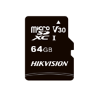 HIKVISION STORAGE HS-TF-C1/64G/ADAPTER Hikvision MicroSD kártya - 64GB microSDHC™, Class 10 and UHS-I, TLC ,V30