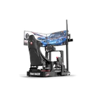 TRAK RACER MS-FM-SIN-TR2 Szimulátor kiegészítő - Large Freestanding Triple Monitor Stand - / 47.25"