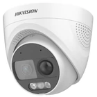 HIKVISION DS-2CE72DF3T-PIRXOS (2.8mm) 2 MP ColorVu THD WDR fix turret kamera; villogó fény és hangri