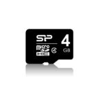 SILICON POWER SP004GBSTH004V10SP MicroSD kártya - 4GB microSDHC Class4 + adapter