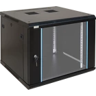 PULSAR RWA966 19" 9U 600x600 fali rack szekrény; lapraszerelt; fekete