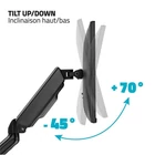 ADVANCE ADV-ARM1 Monitor Asztali konzol - Ergomount Single