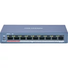 HIKVISION DS-3E0109P-E/M (B) 9 portos PoE switch ; 8 PoE + 1 uplink port; nem menedzselhető