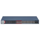 HIKVISION DS-3E1326P-EI (B) 26 portos PoE switch ; 24 PoE + 2 kombinált uplink port; smart menedzsel