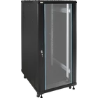 PULSAR RS2768 19" 27U 600x800 álló rack szekrény; lapraszerelt; fekete