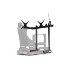 TRAK RACER MS-FM-SIN-TR2 Szimulátor kiegészítő - Large Freestanding Triple Monitor Stand - / 47.25"