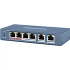 HIKVISION DS-3E0106HP-E 6 portos PoE switch + 2 uplink port; nem menedzselhető