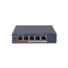 HIKVISION DS-3E1105P-EI(V2) 5 portos PoE switch ; 4 PoE + 1 uplink port; smart menedzselhető