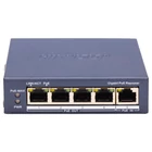 HIKVISION DS-3E0505P-E/R 4 portos gigabit PoE elosztó, extender; max. 200 méter; 60 W PoE budget, 30