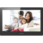 HIKVISION DS-KH8520-WTE1 IP video-kaputelefon beltéri egység; 10" LCD kijelző; 1024x600 felbontás; W