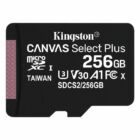KINGSTON SDCS2/256GB 256GB micro SD kártya; microSDXC; Class 10 UHS-I; adapterrel