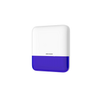 HIKVISION DS-PS1-E-WE/Blue Vezeték nélküli kültéri sziréna AXPro központokhoz; 110 dB; IP65; 868 MHz; 12 VDC/4x CR123A; kék