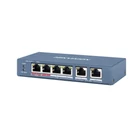 HIKVISION DS-3E0106HP-E 6 portos PoE switch + 2 uplink port; nem menedzselhető