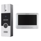 HIKVISION DS-KIS204T Analóg video-kaputelefon szett kültéri egységgel; négyvezetékes; pillanatkép-rö
