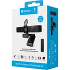 SANDBERG 134-45 Webkamera - USB-C/A Webcam Pro Remote 4K