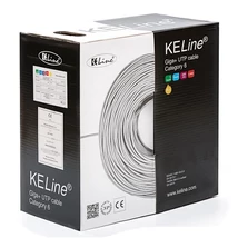 KELINE KE400U23LSOH-Dca Giga+ kábel UTP 4x2xAWG23 Cat.6, LSOH halogénmentes Euroclass Dca