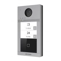 HIKVISION DS-KV8213-WME1 (C) Kétlakásos IP video-kaputelefon kültéri egység; kártyaolvasóval; IR-meg