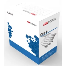 HIKVISION DS-1LN6-UE-W UTP fali kábel, cat6; 305 fm; dobozos kiszerelés; 0,53 mm rézmag