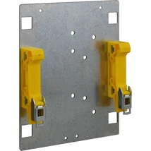 PULSAR DIN1 DIN tartókonzol tápegységekhez; 103x124x