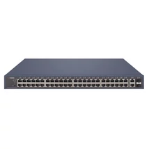HIKVISION DS-3E1552P-SI 52 portos Gbit PoE switch ; 48 PoE +/ 2 RJ45 + 2 SFP uplink port; smart mene