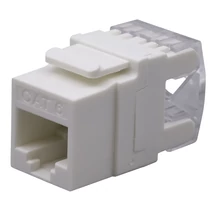 NESTRON NPN-KEY-1C6U-180C Keystone UTP csatlakozó; Cat6; 180°; dual IDC