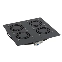 LEGRAND 646431 Rackszekrény ventilátor 19" - 4 ventilátor, termosztát, 320m2 /óra