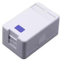 NESTRON NBN-KEY-11U-S Keystone fali aljzat, felületre szerelhető; 1 portos; árnyékolatlan; 90°/180°
