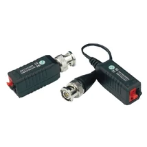 WALISEC WS-UTPHD102AC BNC-UTP átalakító/balun, 2db/csomag, max. 8MP AHD/4MP CVI/3MP TVI kamerákhoz