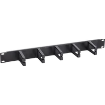 PULSAR RAOK-1P 19" kábel rendező panel; 1U; vízszintes; műanyag