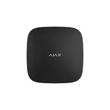 AJAX HUB-2-PLUS-BLACK Hub Plus 2 vezeték nélküli riasztóközpont; 4G, 3G, 2G, Ethernet, WiFi; riasztás kieg. képpel; fekete