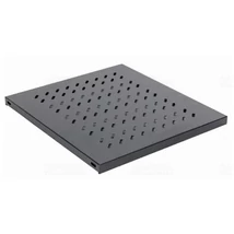 LEGRAND E4S2U65A Rackszekrény polc - 2U-19", 4ponton rögzíthető,állítható, szél