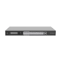 UNIVIEW NSW2020-24T1GT1GC-POE-IN 24 portos, 2 Uplinkes PoE switch, 30W/port, max kapacitás 370W