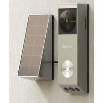 EZVIZ CS-EP3x(3MP+2MP) Kaputelefon kültéri egység, dual kamera, beépített akku + napelem, 3MP+2MP, I