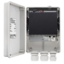 PULSAR SFG64H 6 portos Gbit PoE switch kültéri dobozban; 4 PoE + 2 SFP uplink port; nem menedzselhet