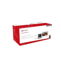 HIKVISION DS-KIS704EY/Aluminum Kétvezetékes HD video-kaputelefon szett; alumínium kültéri; fehér bel