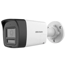 HIKVISION DS-2CE16D0T-LXTS (2.8mm) 2 MP fix mini THD csőkamera; IR/láthatófény; kétirányú audio; han