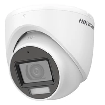 HIKVISION DS-2CE76K0T-LMFS (2.8mm) 5 MP fix IR/láthatófény THD turret kamera; TVI/AHD/CVI/CVBS kimen