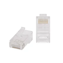VEZ 05232 RJ45 Cat5 csatlakozó UTP patch kábelre, 100db/csomag