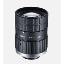 HIKROBOT MVL-KF1628M-12MP Objektív; 16 mm fix fókusztávolság; 12 MP; F2.8-F16; 1.1"; C-menet