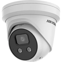 HIKVISION DS-2CD2346G2-ISU/SL(4mm)(C) IP, Turret kamera, 4 MP, Fix objektív, EXIR 30m, Fény/hang ria
