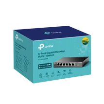 TP-Link TL-SG1006PP PoE switch, 6 port