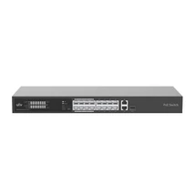 UNIVIEW NSW2020-16T1GT1GC-POE-IN 16 portos, 2 Uplinkes PoE switch, 30W/port, max kapacitás 225W